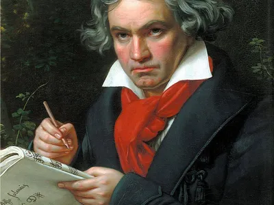 Portret Ludwig van Beethoven