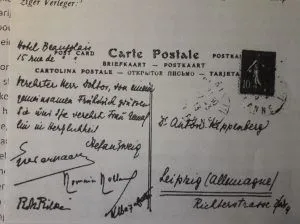 Historische foto gerelateerd aan Rainer Maria Rilke